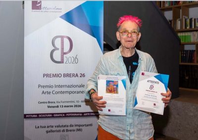 Andreas Toto Tscherrig au Centro Brera à l’occasion du Prix Brera 2026