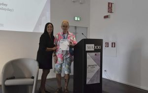 Andreas Toto Tscherrig à la salle Carlo Scarpa du Musée national des arts du XXIe siècle, MAXXI, à l’occasion du Prix Project de l'Auteur 2026