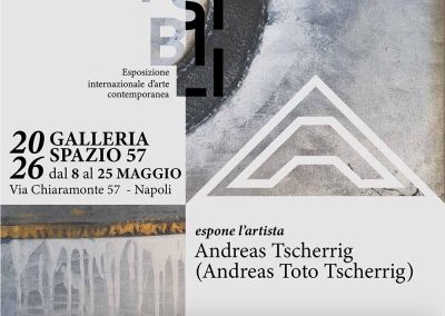 Andreas Toto Tscherrig - Exposition d'art à Naples