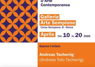 Andreas Toto Tscherrig - Exposition collective à Rome