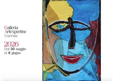 Exposition à Cannes de l’œuvre « Lumière d'Azur » de l’artiste contemporain Andreas Toto Tscherrig
