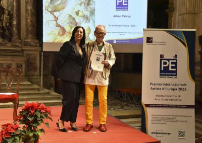 Andreas Toto Tscherrig – Grand Presentation Gala of the European Artist Prize in Venice