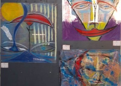 Exposition en Sicilie de l’artiste suisse Andreas Toto Tscherrig tenue au Museo Moncada (Caltanissetta), à l’occasion du Prix Museo Moncada 2026