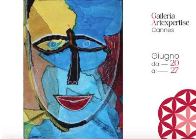 Exposition à Cannes de l’œuvre « Lumière d'Azur » de l’artiste contemporain Andreas Toto Tscherrig